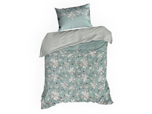 Obliečky na posteľ so vzorom kvetov zo saténovej bavlny - Spring 4